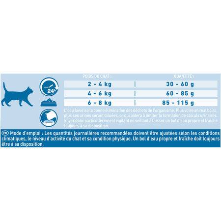 Croquettes pour chat stérilisé/bœuf PURINA ONE - le sachet de 450 g