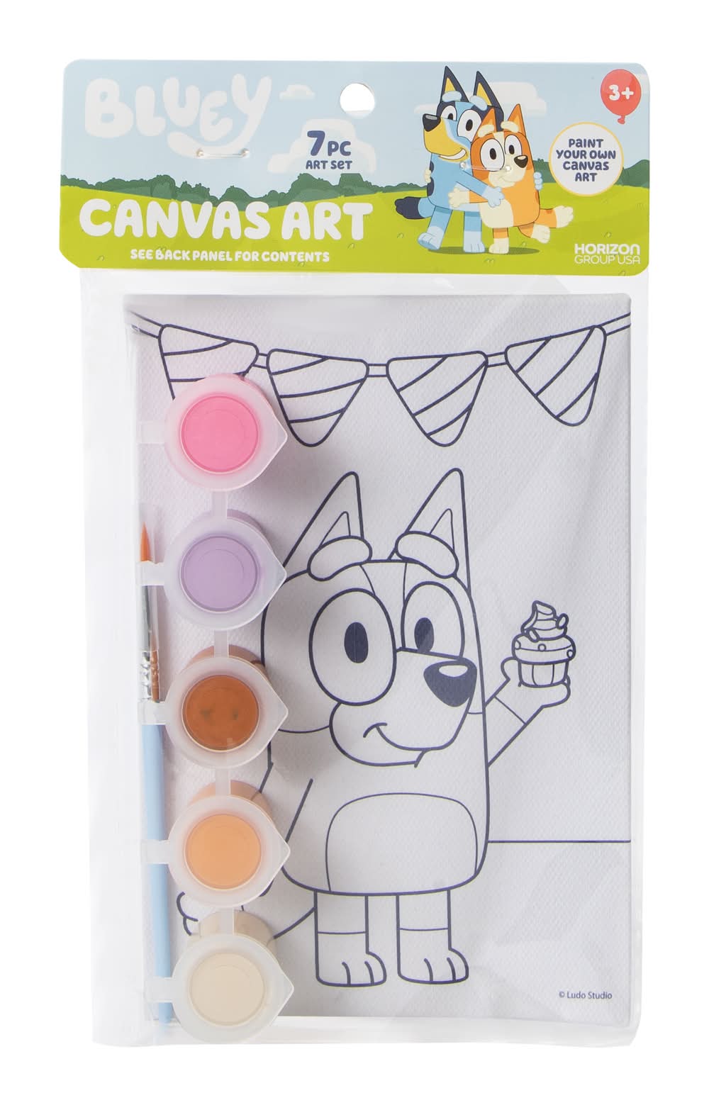 Bluey™ Canvas Art Set Bingo