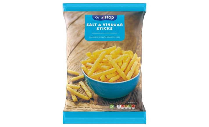 One Stop Crunchy Salt and Vinegar Sticks 150g (394900)