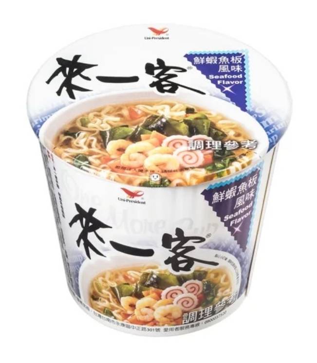 來一客杯麵鮮蝦魚板 | 4杯×63 g #28999823