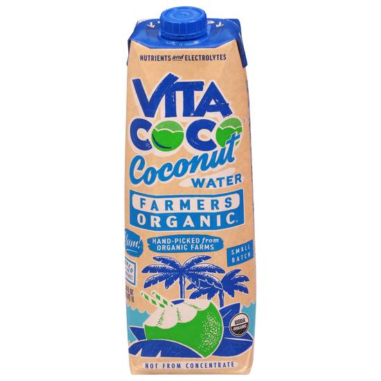 Vita Coco Farmers Organic Coconut Water (33.8 fl oz)