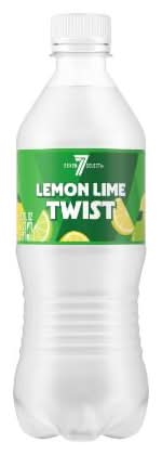 7 Select Lemon Lime Twist Soda 20oz | Postmates