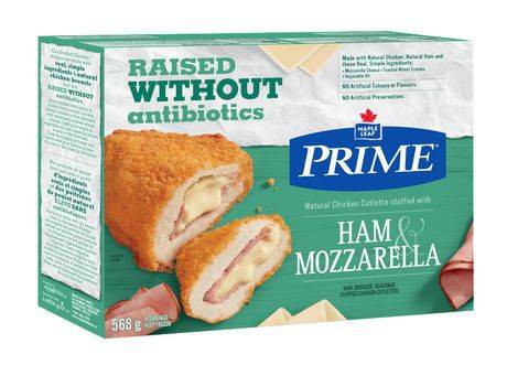 Prime Chicken Stuffed With Ham & Mozzarella (568 g)