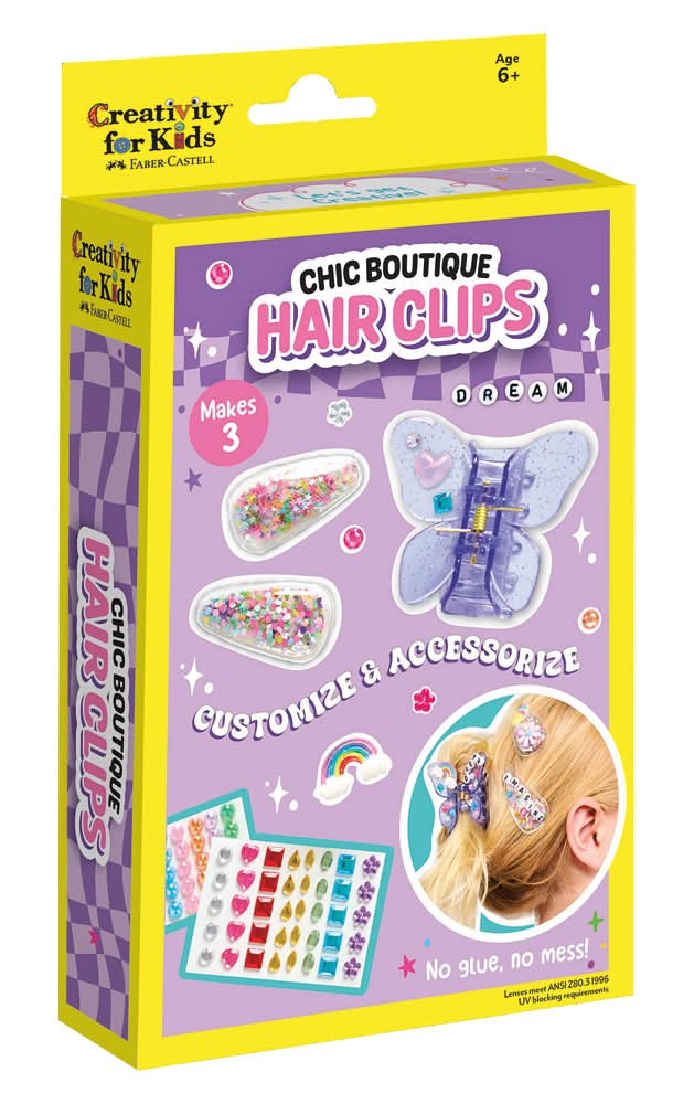 Creativity for Kids Hair Clips Craft Kit