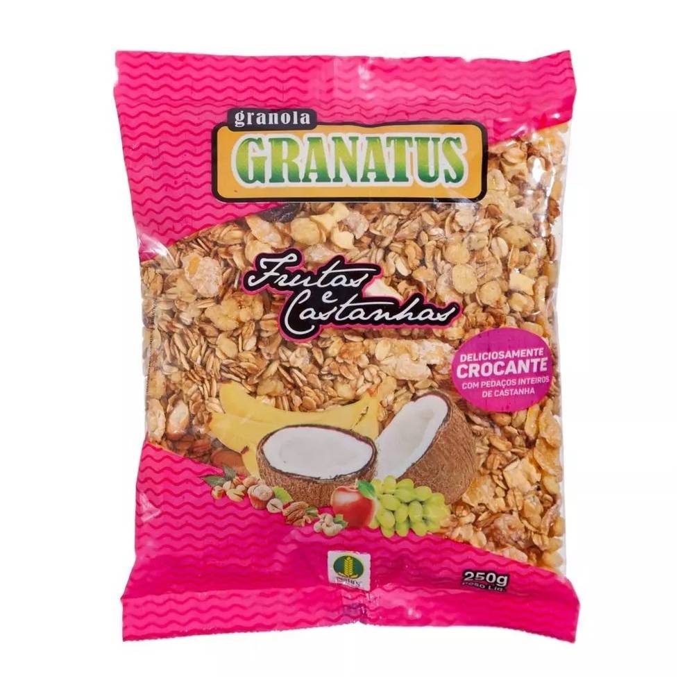 Granatus · Granola de frutas e castanhas (250 g)