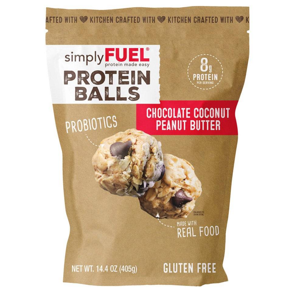 simplyFUEL Protein Balls, Chocolate Coconut Peanut Butter (14.4 oz)