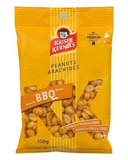 Krispy Kernels arachides BBQ 150gr