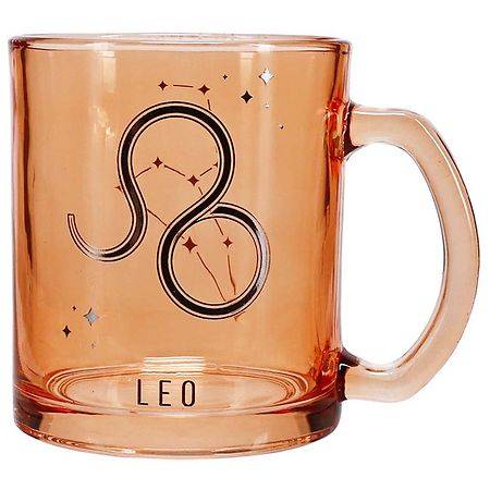 Festive Voice Leo Zodiac Glass Mug - 1.0 ea