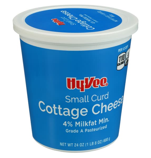 Hy-Vee 4% Small Curd Cottage Cheese (24 oz)
