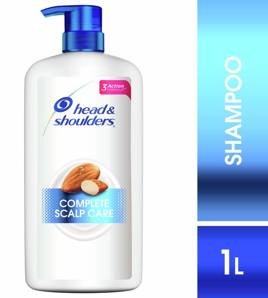 Head & Shoulders · Shampoo triple acción anticaspa (1 L)