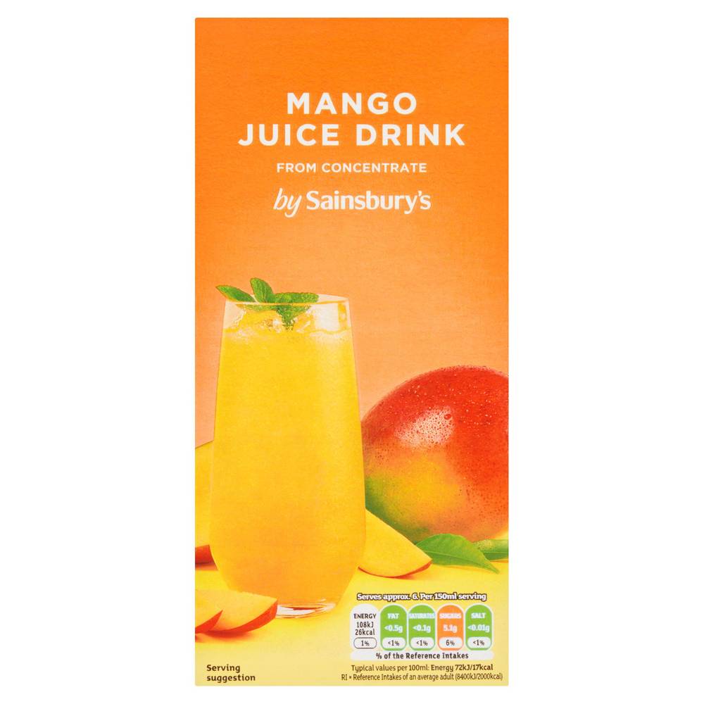Sainsbury's Mango Juice Drink 1L