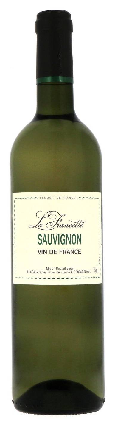 La Francette - Vin blanc de france sauvignon (750ml)