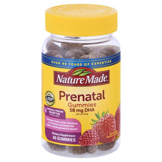 Nature Made Prenatal Mixed Berry Gummies (60 ct)