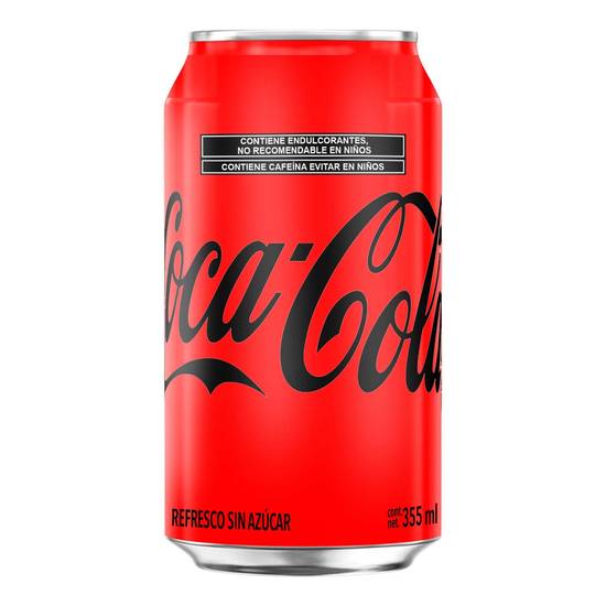 Coca-cola refresco sin azúcar (355 ml)