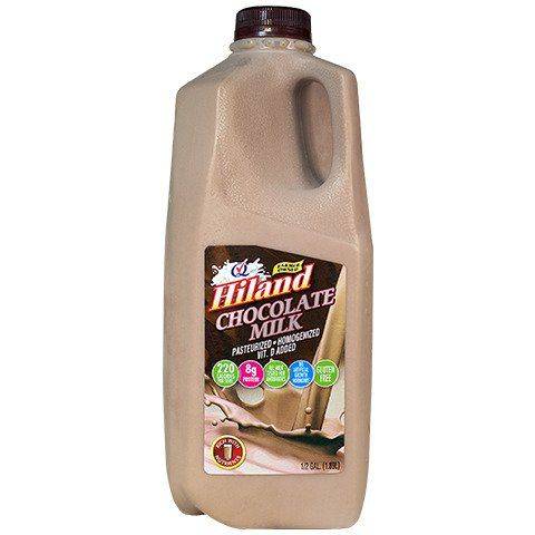 Hiland Premium Chocolate Milk Half Gallon