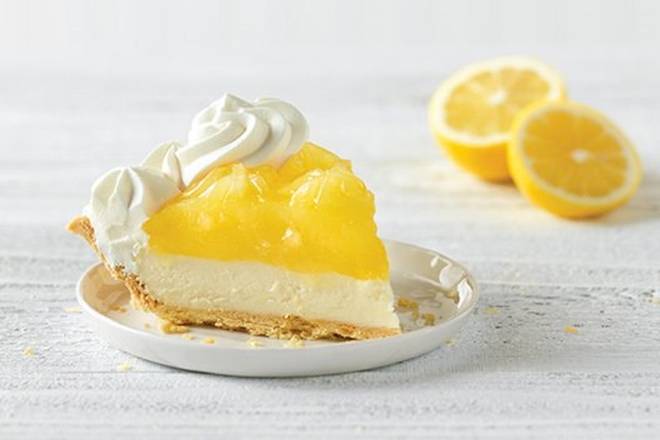 Lemon Supreme Pie Slice