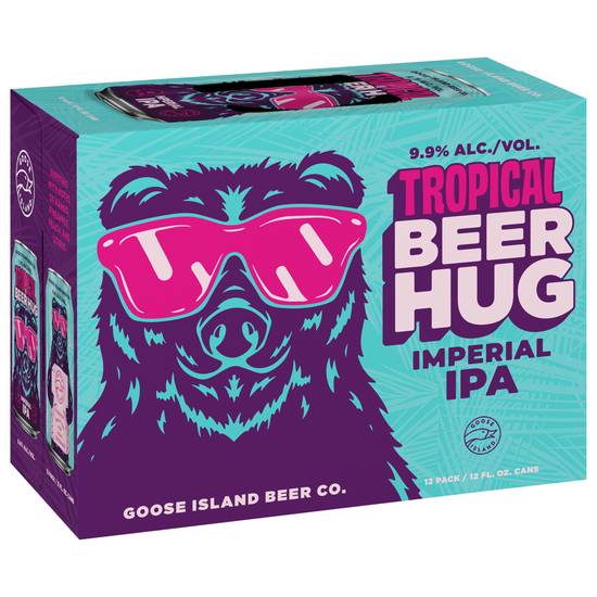 Goose Island Imperial Ipa Tropical Beer Hug Beer (12 pack, 12 fl oz)
