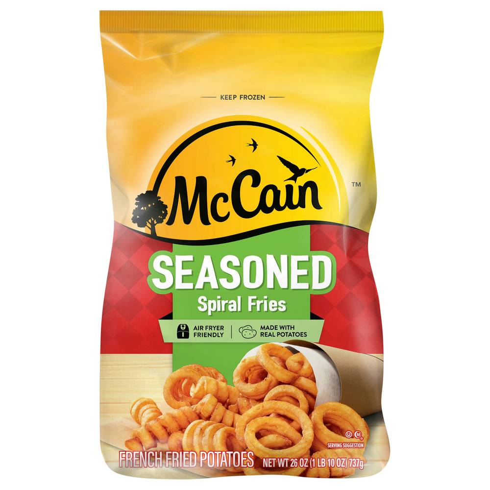 McCain Seasoned Curly Fries (1.25 lbs)