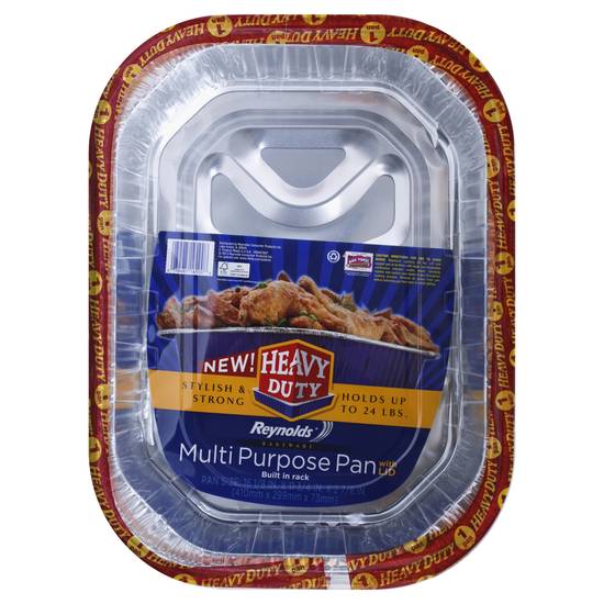 Reynolds Kitchens Heavy Duty Aluminum Pans For Roasting With Lids