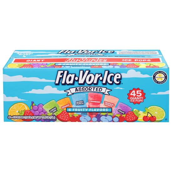 Fla-Vor-Ice Giant Assorted Ice Pops Giant