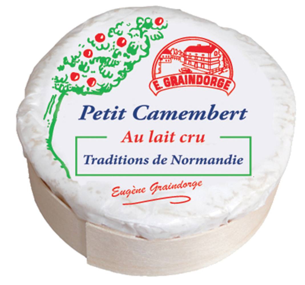 E. Graindorge - Fromage petit camembert au lait cru 23% mg