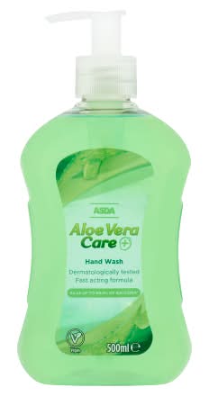 ASDA Aloe Vera Care + Hand Wash (500ml)