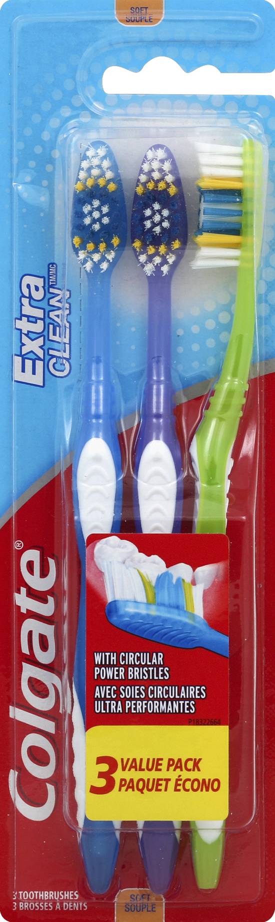Colgate Extra Clean Soft Toothbrushes