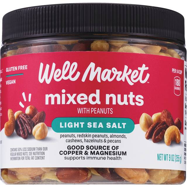 Well Market, Mixed Nuts, 9 Oz