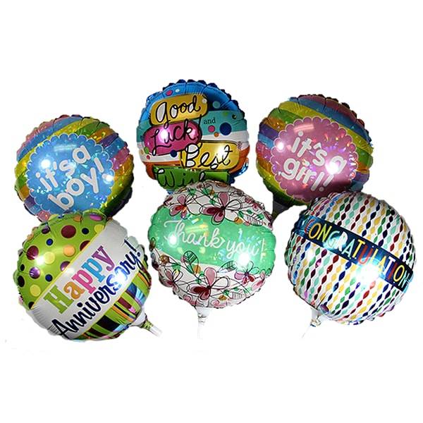 9'' All Occasion Airfilled Balloon Assortment