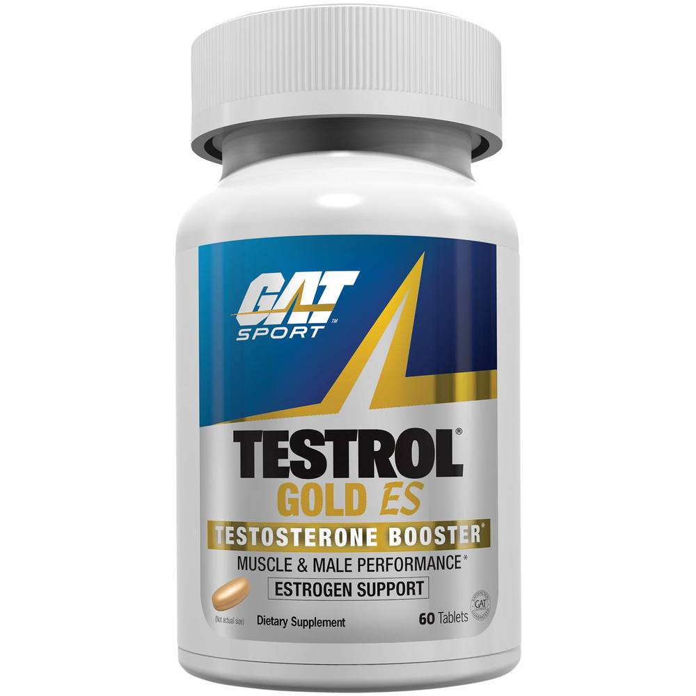 Gat Sport Testrol Gold Es Testosterone Booster Tablets(60 Ct)