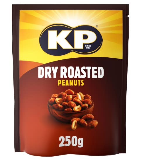 KP Dry Roasted Peanuts (250g)