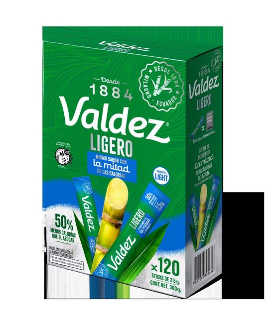 Azucar Ligero Valdez 120 Sticks 2.5gr