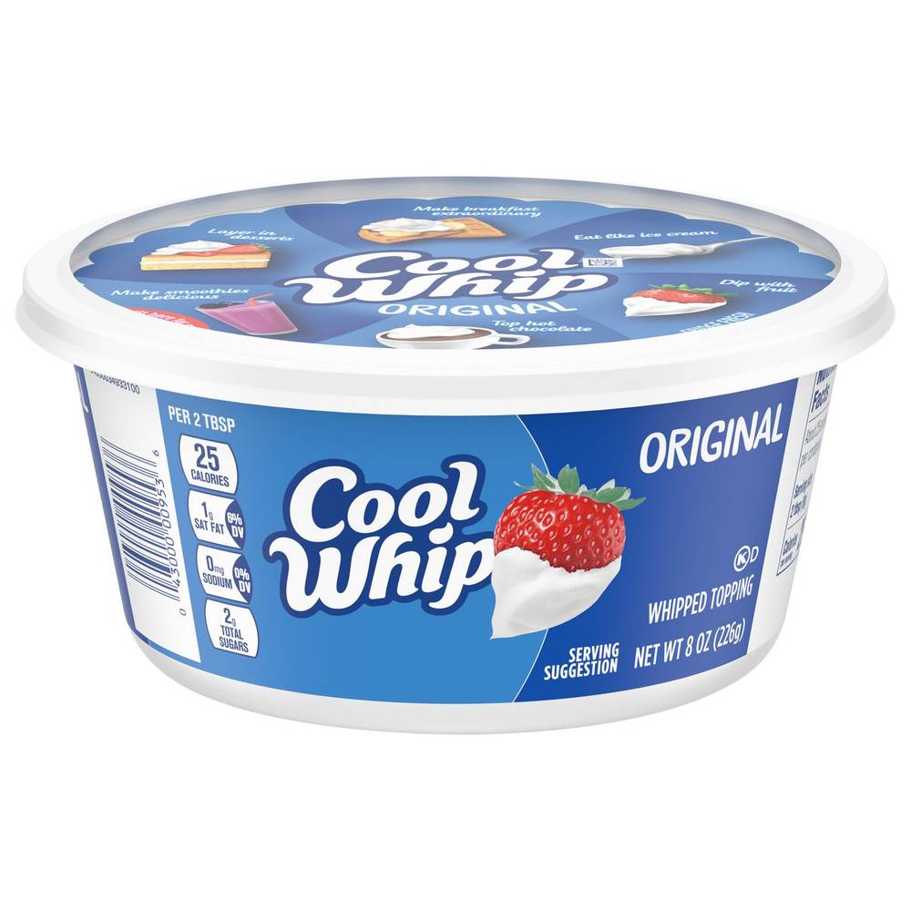 Cool Whip Original Whipped Topping 8 Oz