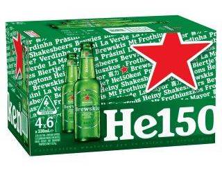 Heineken Bottles (24 Pack) 330mL