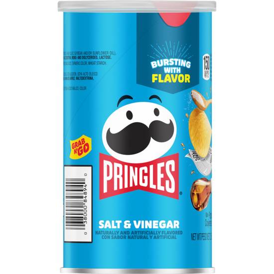 Pringles Grab N' Go Salt & Vinegar Potato Crisps 2.5oz
