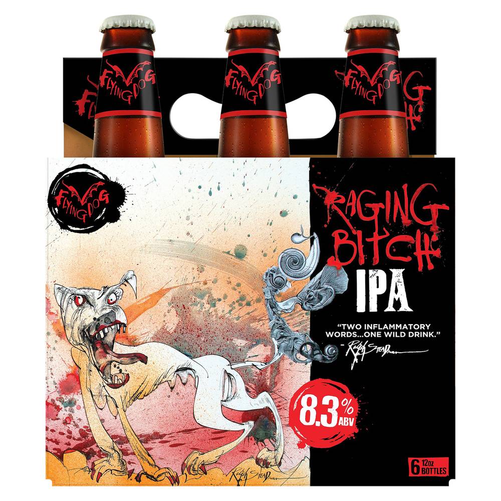 Flying Dog Raging Bitch Ipa Beer (6 ct, 12 oz)