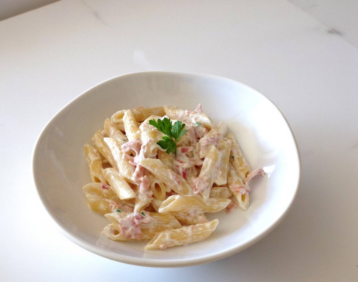 Pasta Penne e prosciutto 🍝🥓