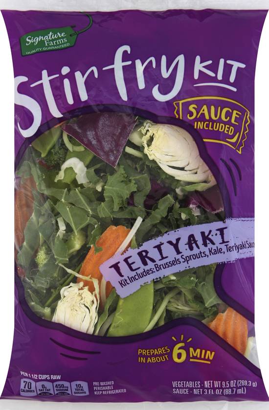 Signature Farms Teriyaki Stir Fry Kit (1 kit)