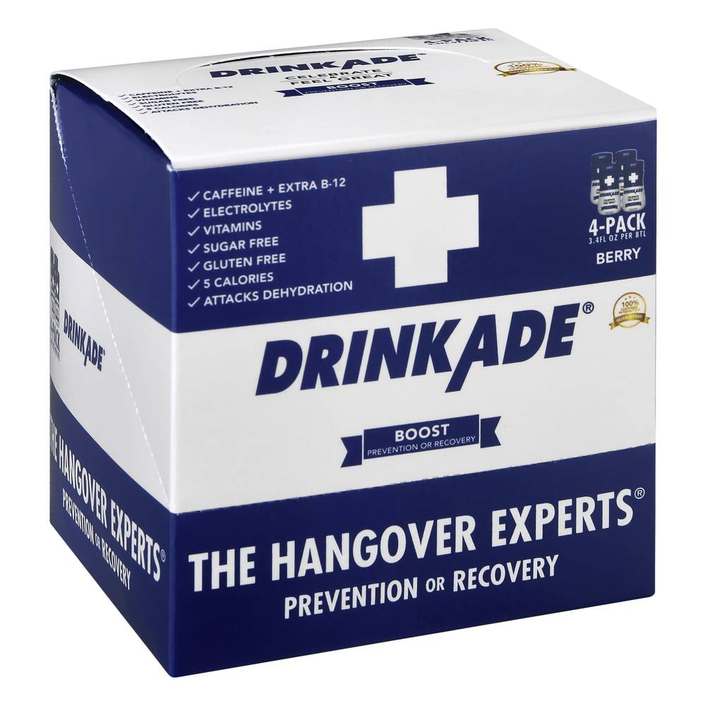 Drink Ade The Hangover Experts Berry Boost (3.4 fl oz)