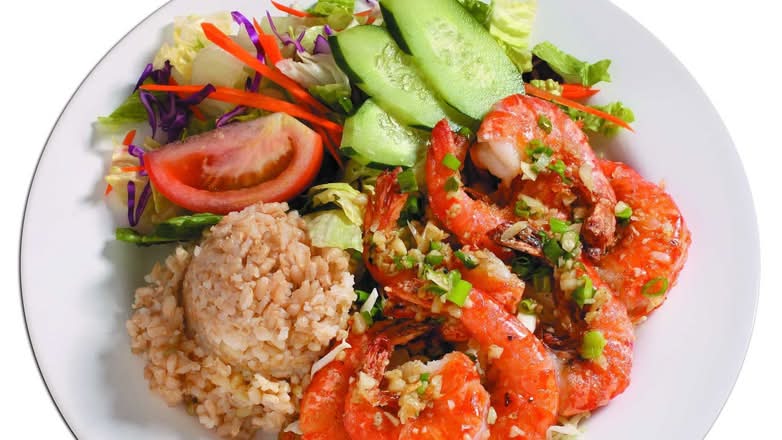 Garlic Shrimp Salad
