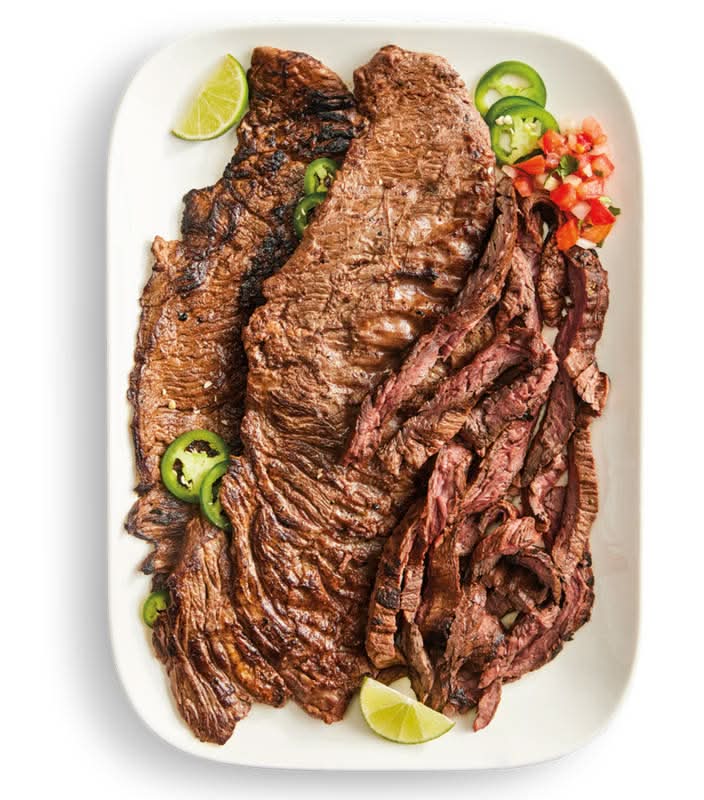 Thin Sliced Marinated Flap Steak