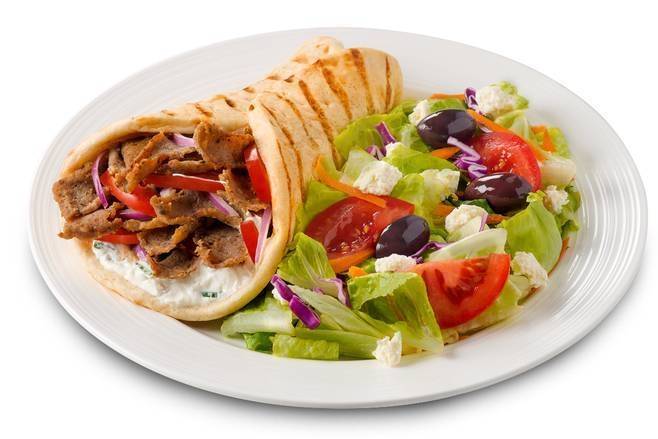 Gyros Pita with Side Salad