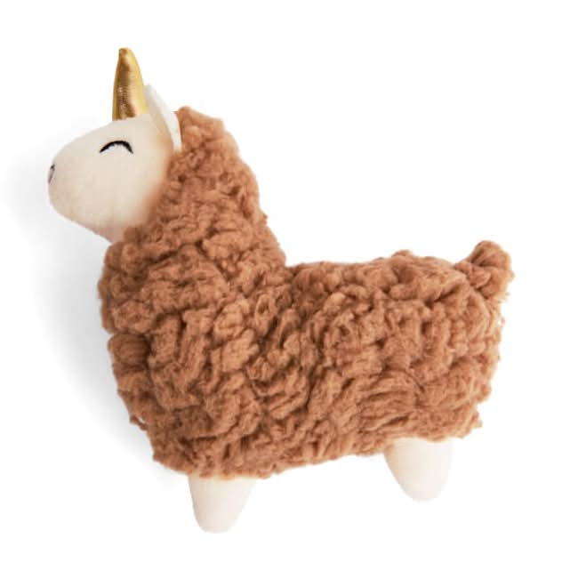 Petco Llama Corn Dog Plush Toy, S