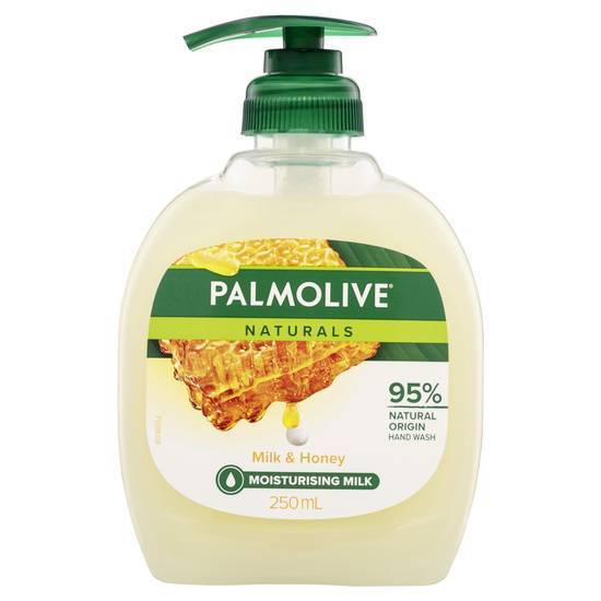 Palmolive Naturals Liquid Hand Wash Soap Pump Milk & Honey 250mL