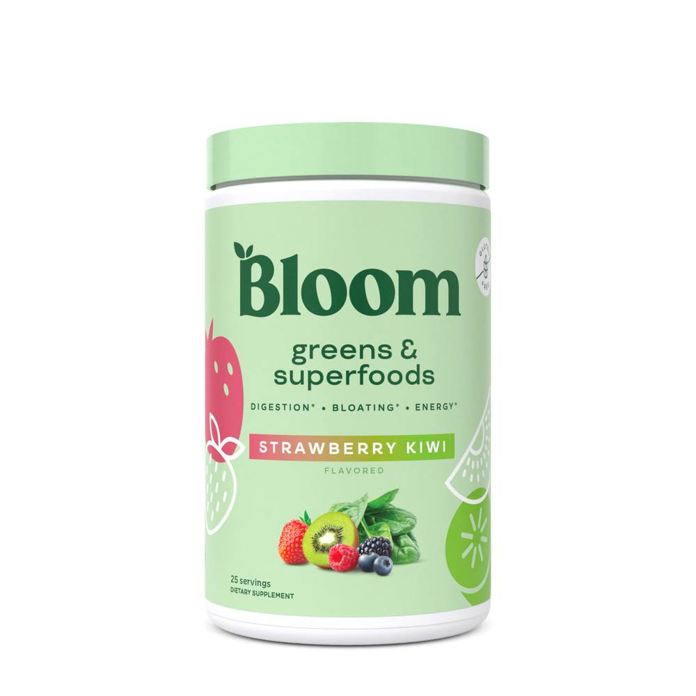 Bloom Greens & Superfoods Dietary Supplement (5.32 oz) (strawberry kiwi )