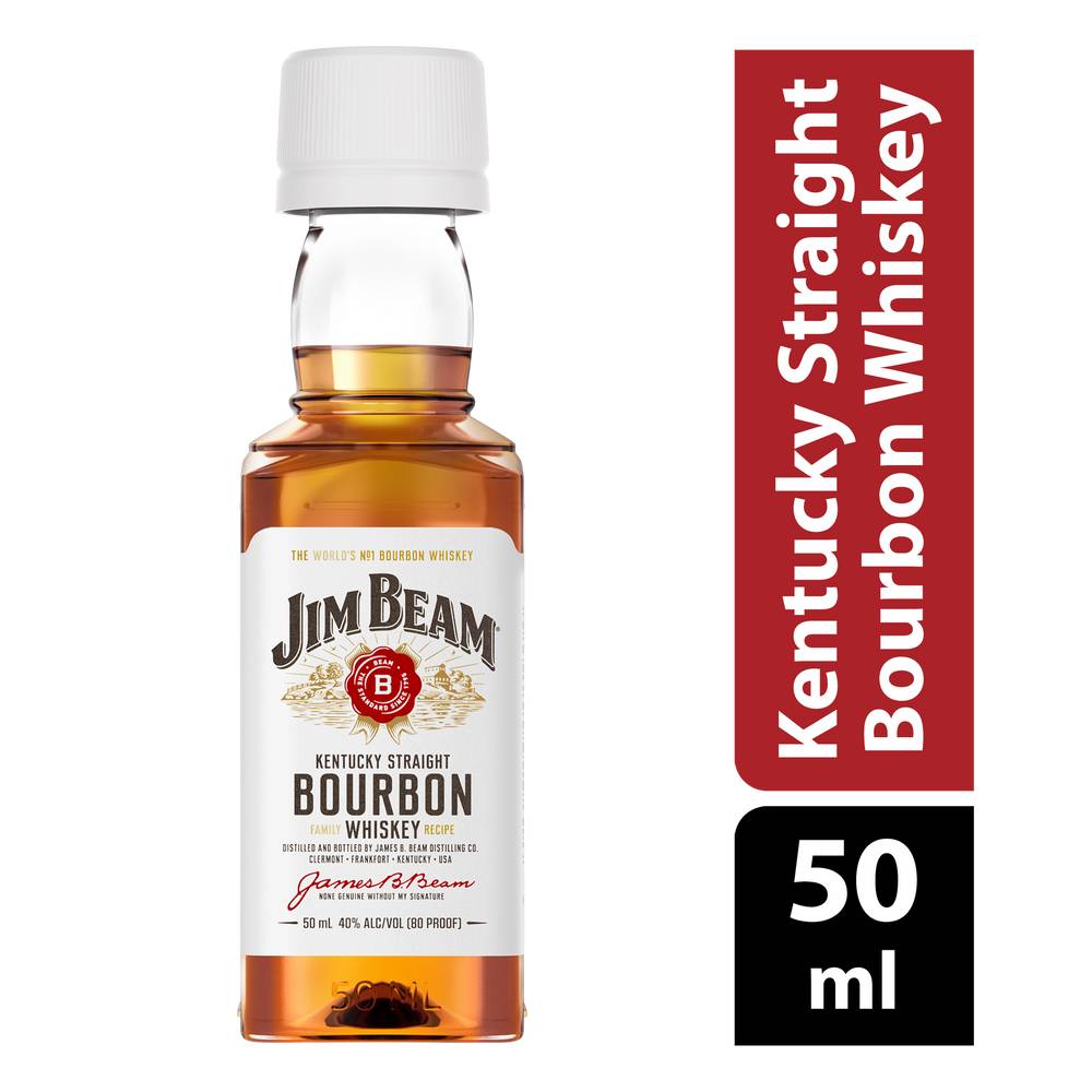 Jim Beam Kentucky Straight Bourbon Whiskey (50 ml)