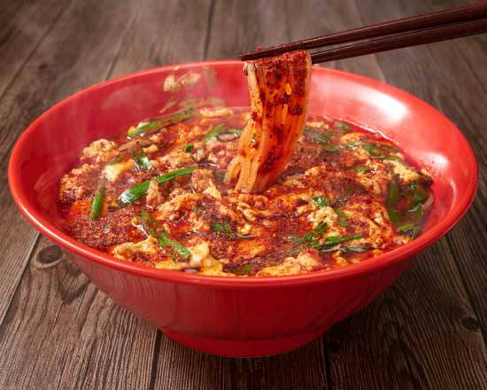 【沸騰する辛さ】地獄釜辛麺  Hellfire Spicy Noodles