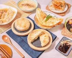 老自由豬肉餡餅+豆花