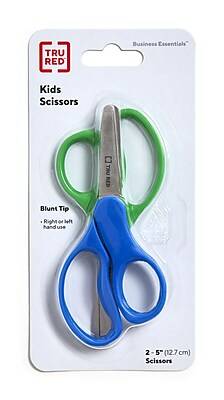 Tru Red Junior Kids Blunt Tip Stainless Steel Scissors (5")