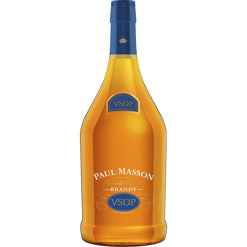 Paul Masson 4 Year Old Vsop Grande Amber Brandy (1.75L bottle)